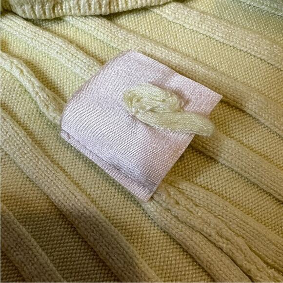 Anthropologie Zadkine Canary Yellow Rib Knit Tank - 3X - Picture 8 of 12